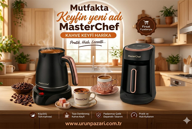 MasterChef Tüm ürün çeşitleri ile sadece urunpazarın'da!