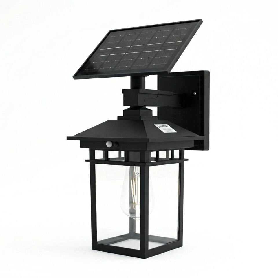 Panther PT-2965 Solar Hareket Sensörlü LED Duvar Lambası