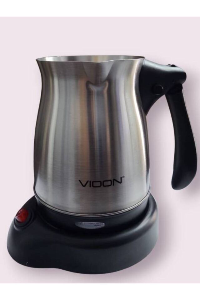 Vioon Vn-1005 Cezvella Elektrikli Çelik Cezve-Türk Kahvesi Makinesi