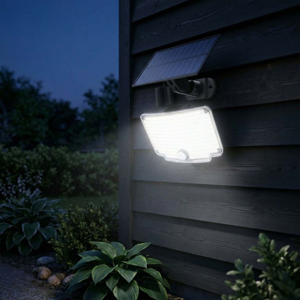 Panther PT-2910 Solar Hareket Sensörlü LED Duvar Lambası
