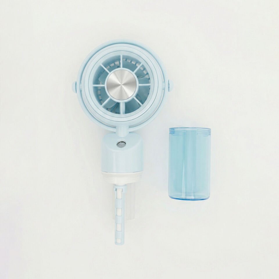 Avec AV-F834 Su Spreyli ve Oynar Başlıklı USB Şarjlı Mini Fan