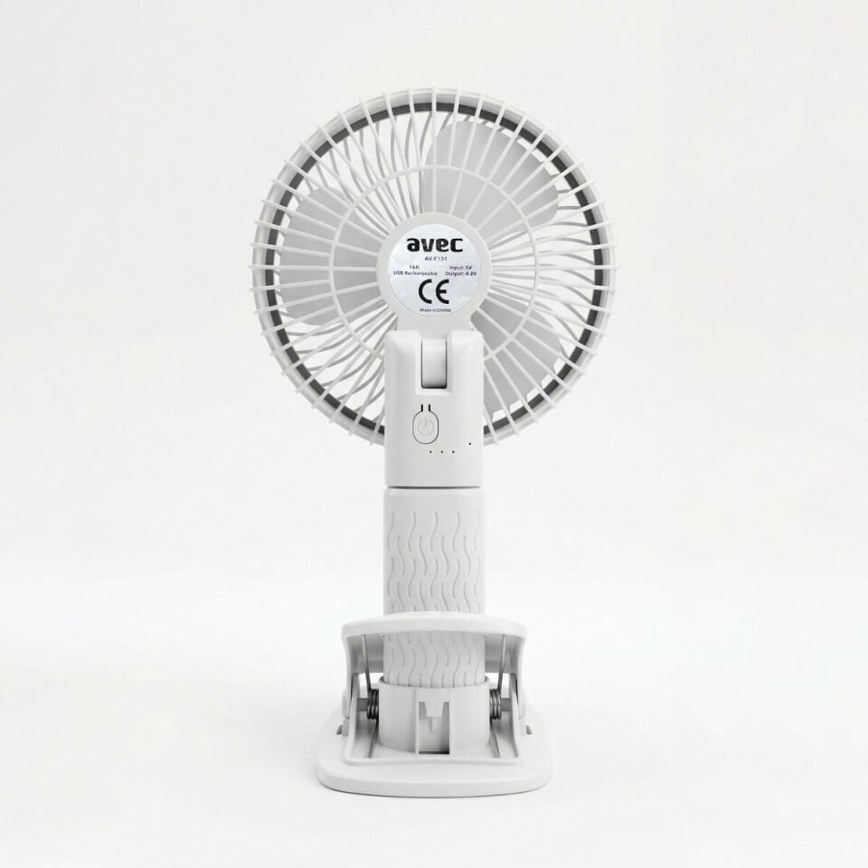 Avec AV-F131 4’ü 1 Arada USB Şarjlı Çok Fonksiyonlu Fan