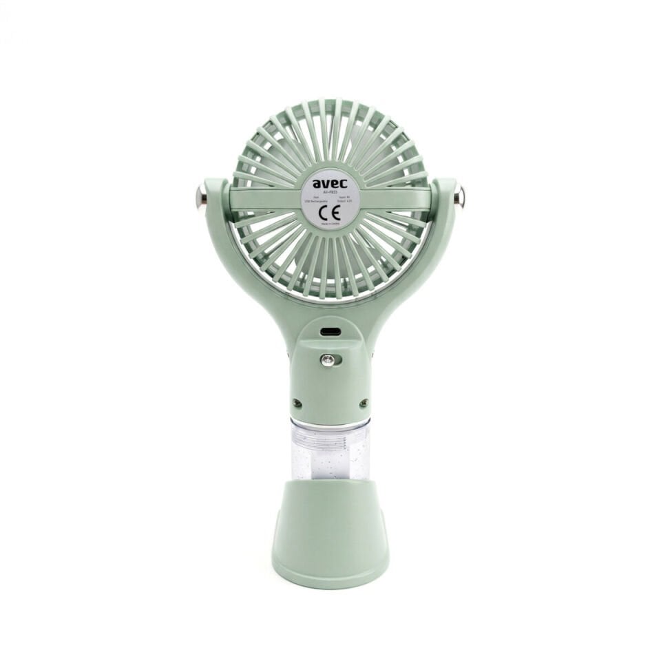 Avec AV-F833 Su Spreyli ve Hassas Ayarlı USB Şarjlı Mini Fan
