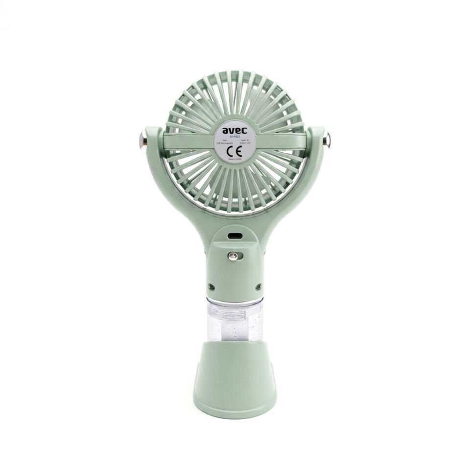 Avec AV-F833 Su Spreyli ve Hassas Ayarlı USB Şarjlı Mini Fan