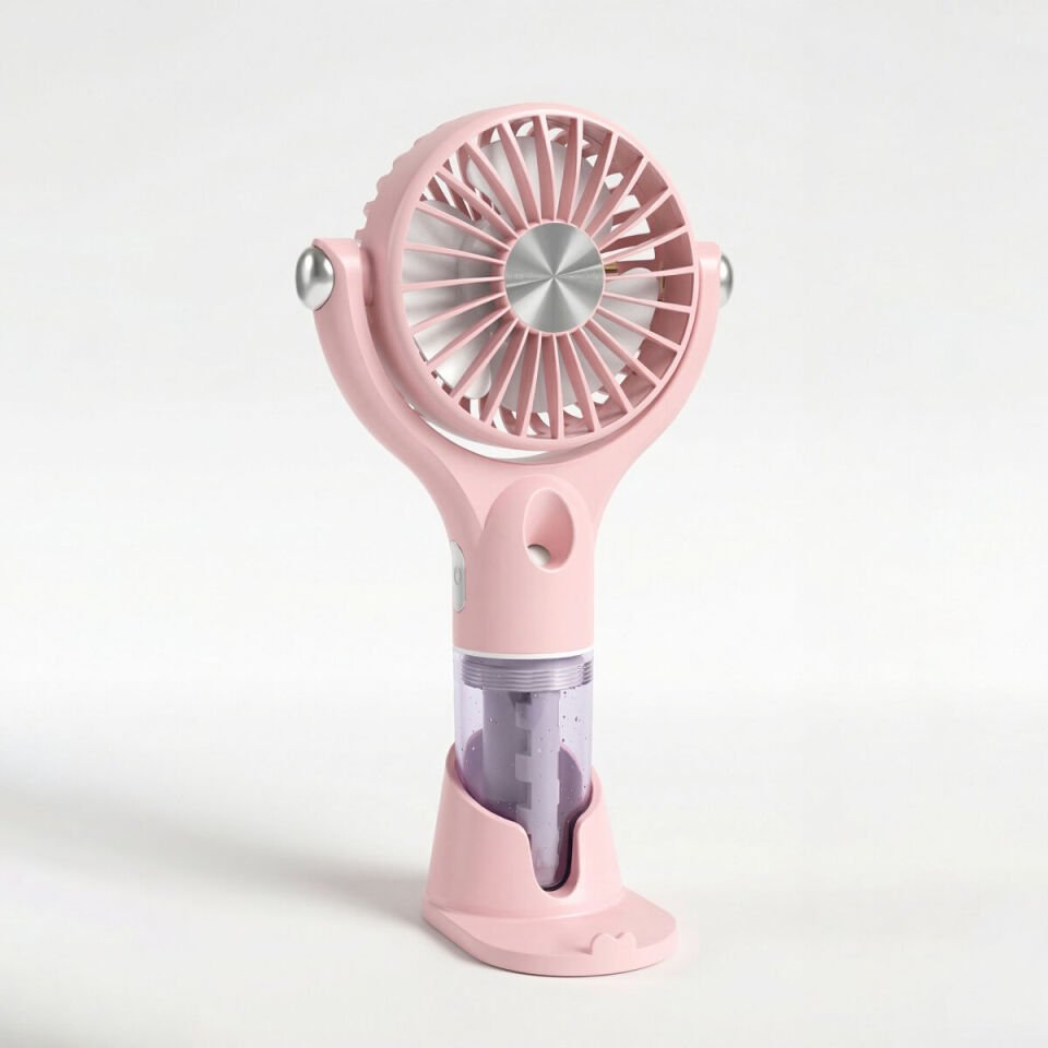 Avec AV-F833 Su Spreyli ve Hassas Ayarlı USB Şarjlı Mini Fan