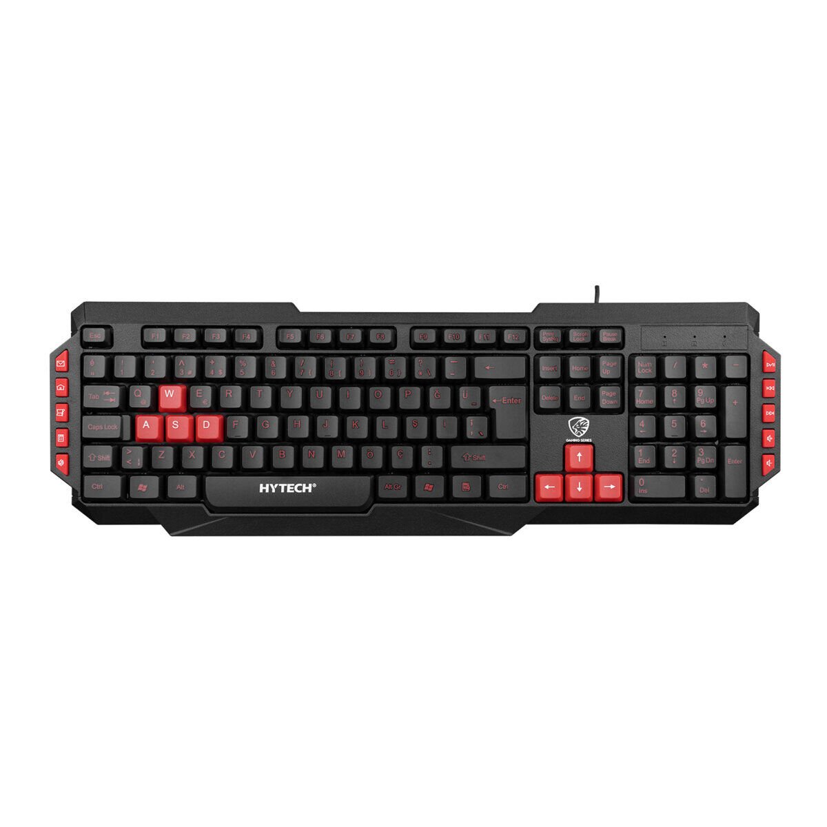 HYTECH HYK-46 GAMY SİYAH USB Q OYUNCU KLAVYESİ