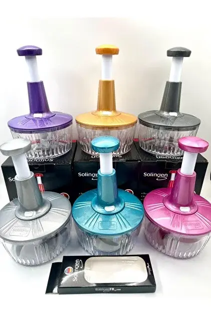 Solingen El Rondosu 3 Bıçaklı Paslanmaz Çelik Bıçaklı El Rondosu