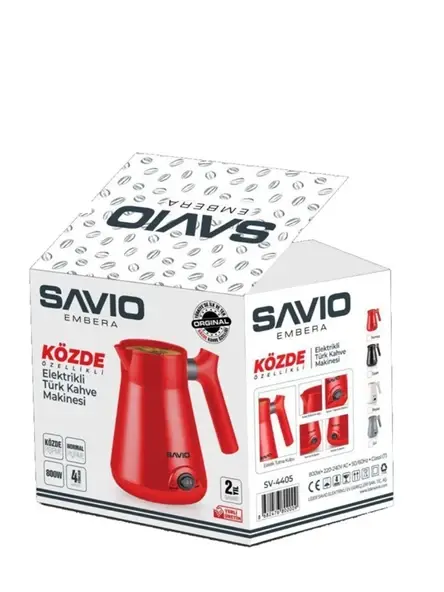 Savio Embera Közde Kahve Özellikli Elektrikli Cezve