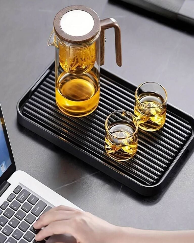 Otomatik Lüks Manyetik Cam Demlik