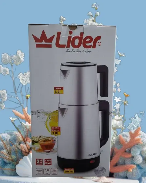 Ltm-340 Elektrikli Çaycı Ve Kettle İkisi Bir Arada