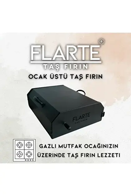 Flarte Ocak Üstü Taş Fırın Pizza Fırını