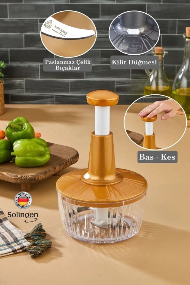 3 Bıçaklı Rondo El Rondosu Basmalı El Rondosu