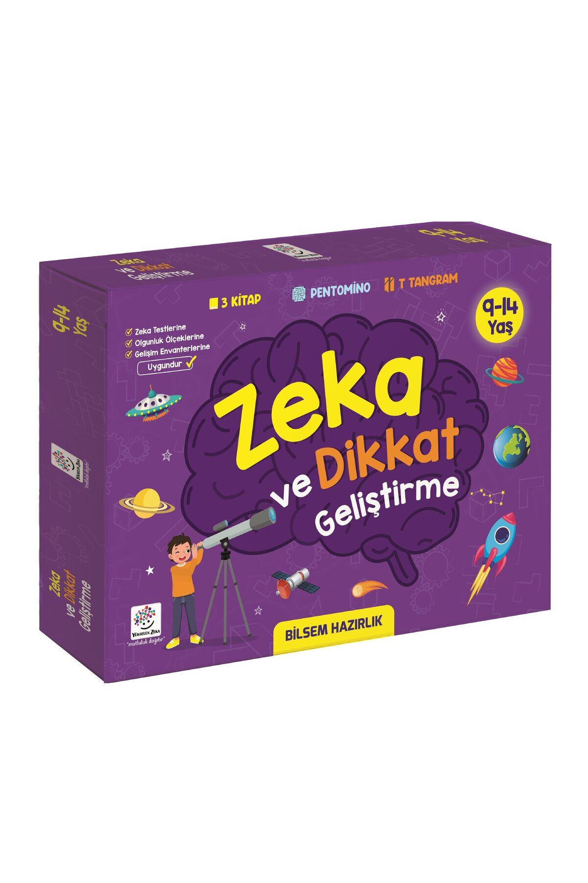 9-14 Yaş Zeka ve Dikkat Geliştirme Seti