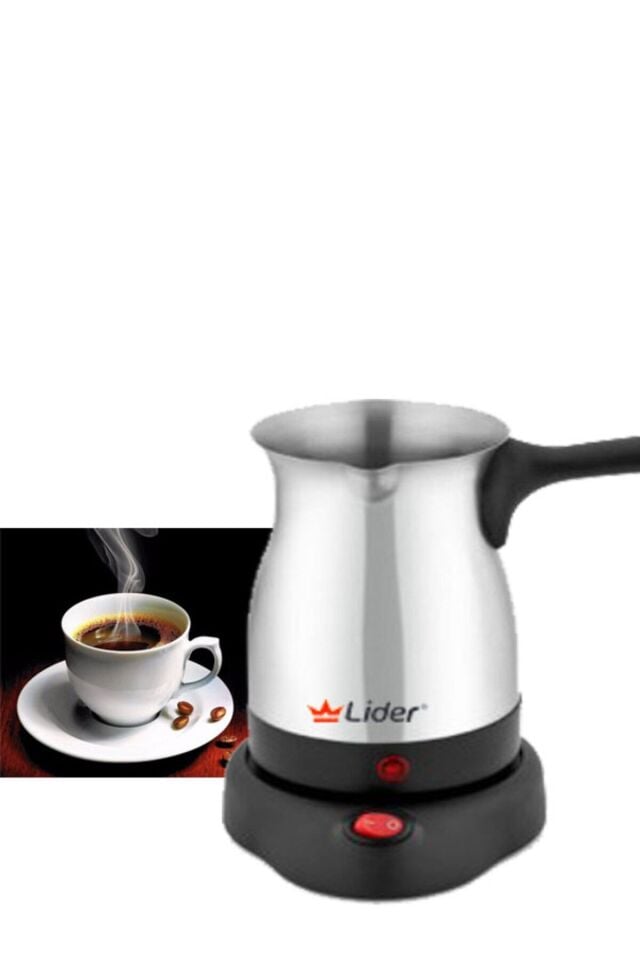 Lider Foam Elektrikli Çelik Cezve Kahve Makinesi