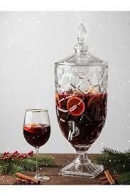 3 lt Cam Sebil Musluklu Şerbetlik Parti Damacanası Meşrubatlık