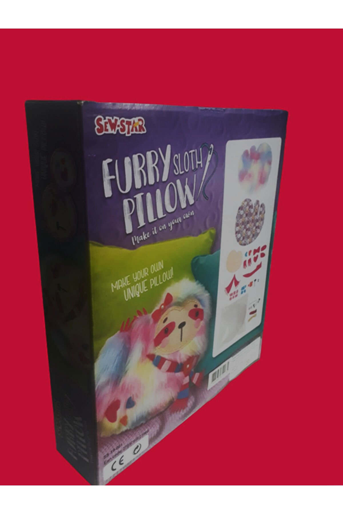 SWE-STAR FURRY SLOTH BAG CHARM-PELUŞ SÜS-BÜYÜK KÖPEK