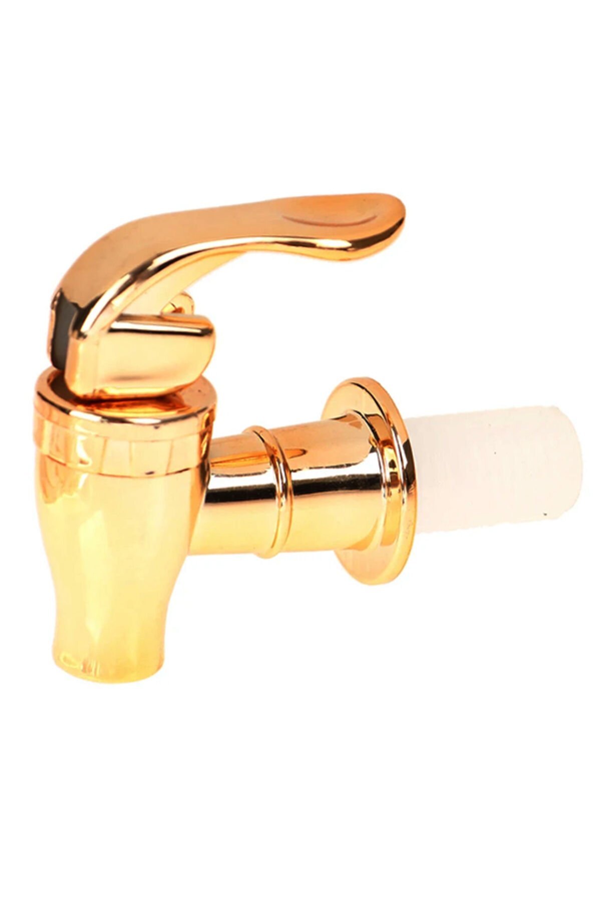 Cam Sebil Ve Damacana Rose/Altın Basmalı Yedek Musluğu 3Lü SET-Basmalı Yedek Musluk