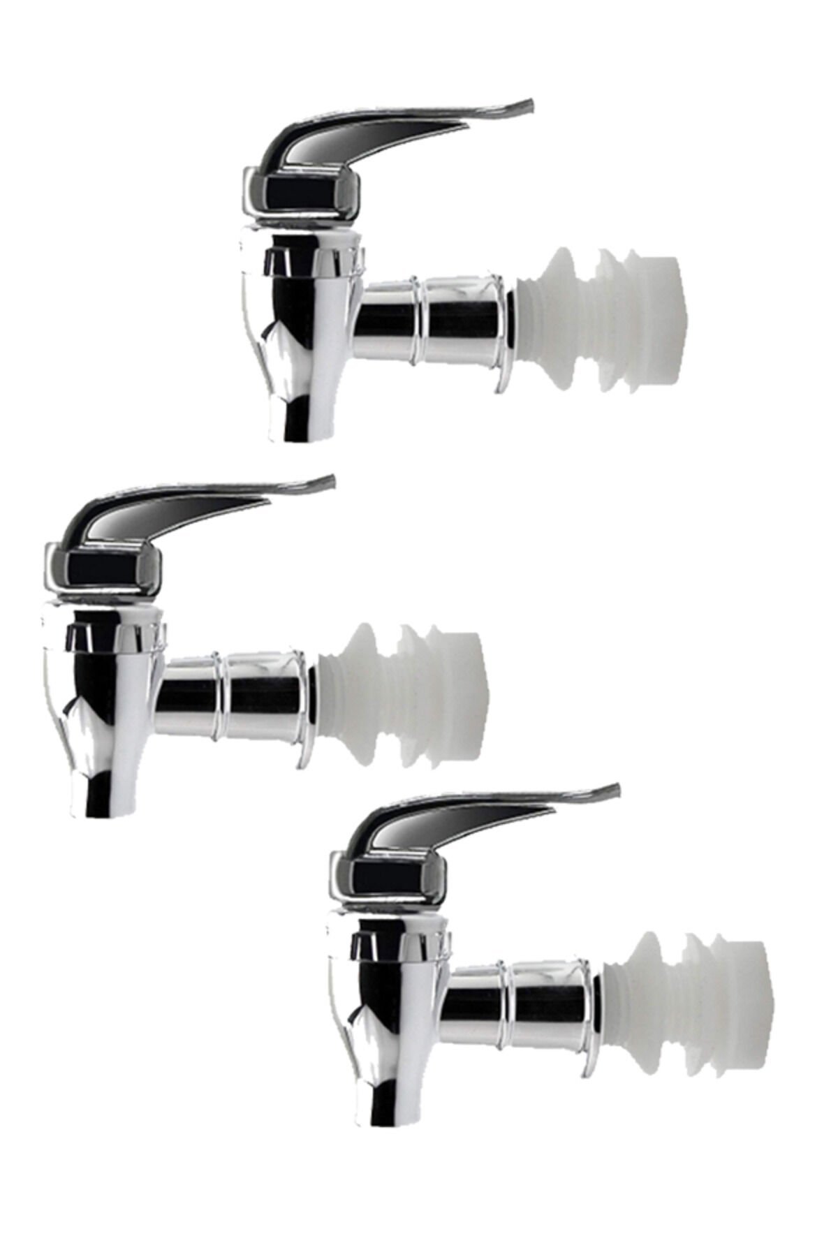 Cam Sebil ve Damacana Basmalı Yedek Musluğu 3Lü SET-Basmalı Yedek Musluk