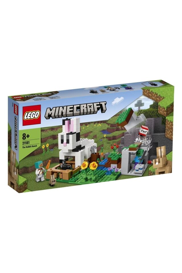21181 ® Minecraft™ Tavşan Çiftliği, 340 Parça, +8 Yaş