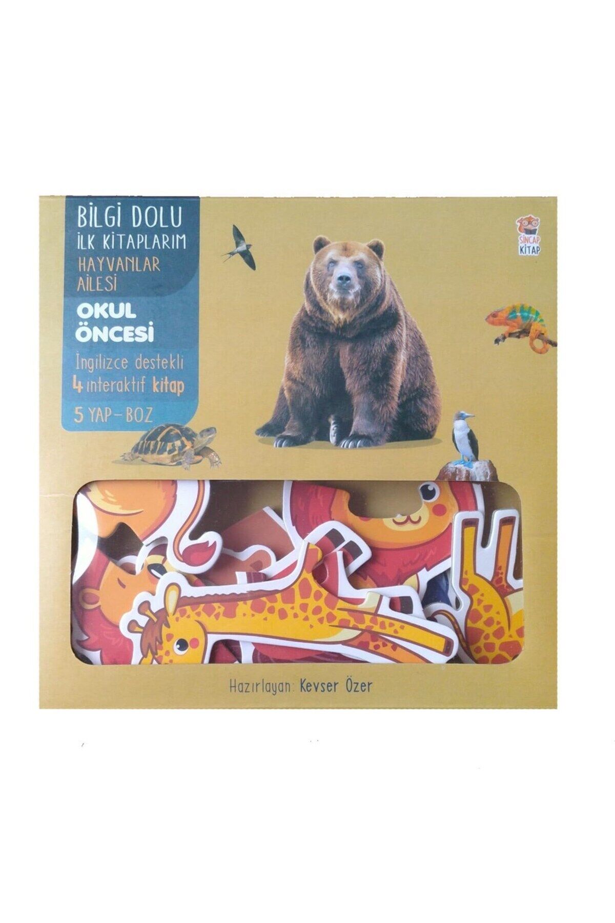 Bilgi Dolu Ilk Kitaplarım Hayvanlar Ailesi 5 Li Set