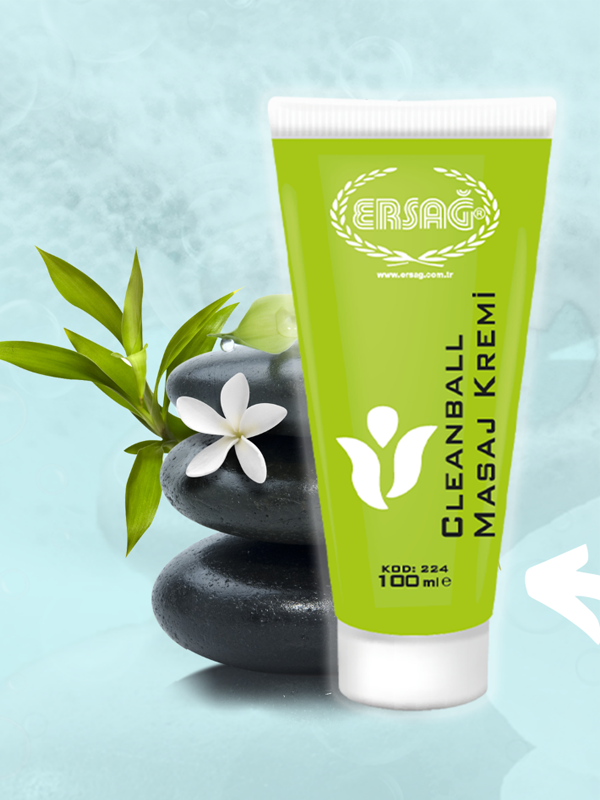 Ersağ Clean Ball Masaj Kremi 100 Ml