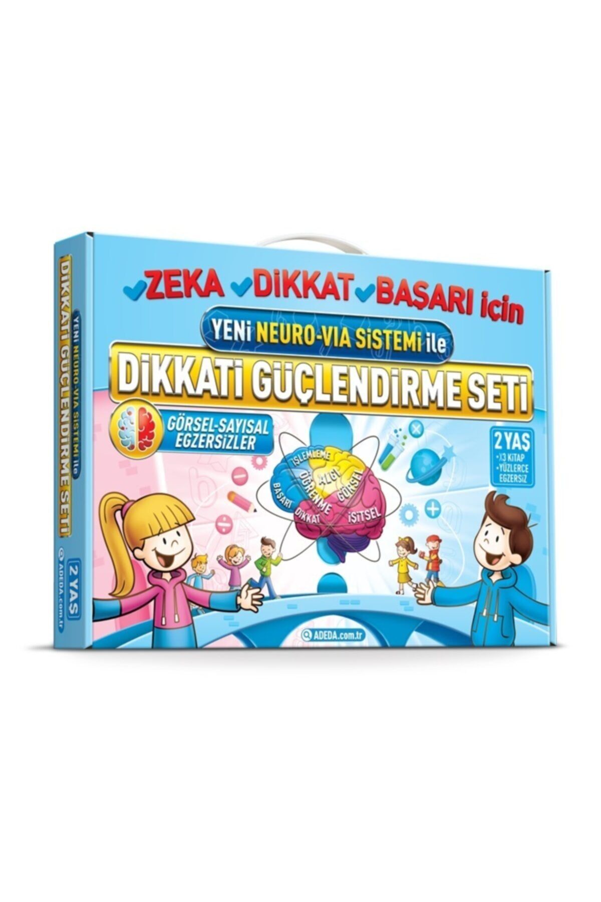 Dikkati Güçlendirme Seti - Anasınıfı –2 Yaş Neuro Via
