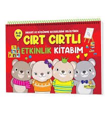 Etkinlik Matematik Kitabım 4-6 yaş Cırt cırtlı