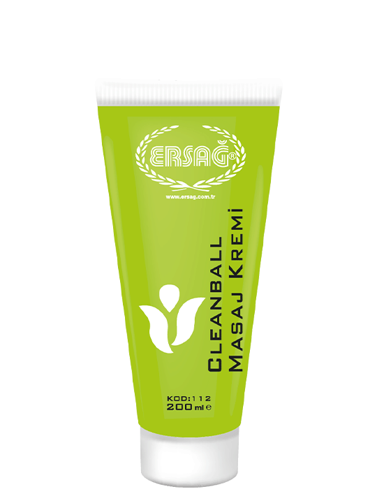Ersağ Cleanball Masaj Kremi 200ml 2Li Set