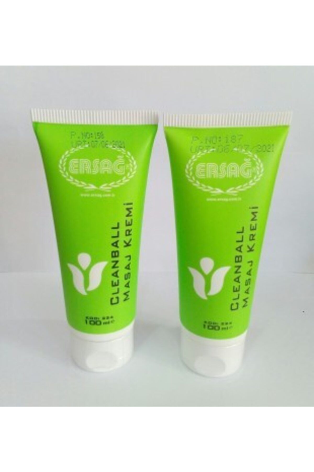 Ersağ Cln Ball Masaj Kremi 100 ml 2'li