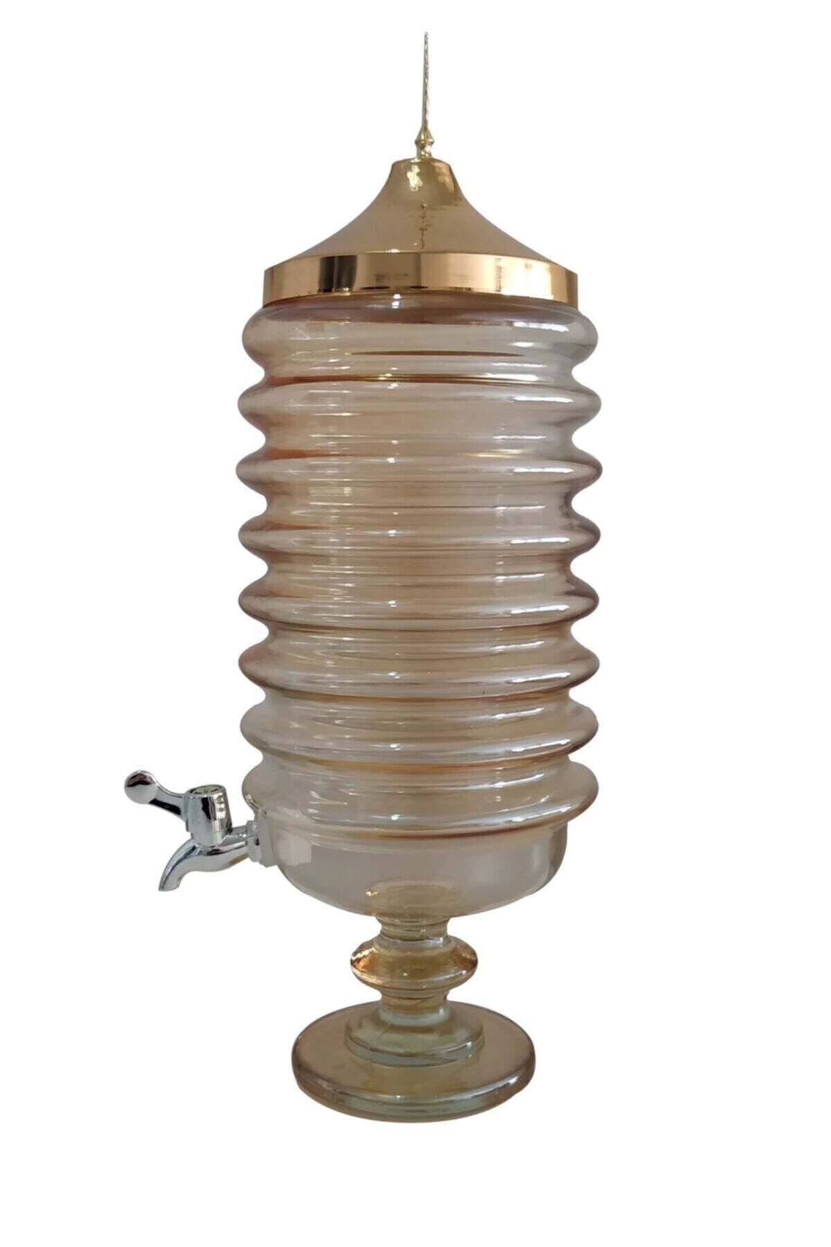 Çiftçiler Cam Damacana Musluklu Sebil Şerbetlik 5 Lt