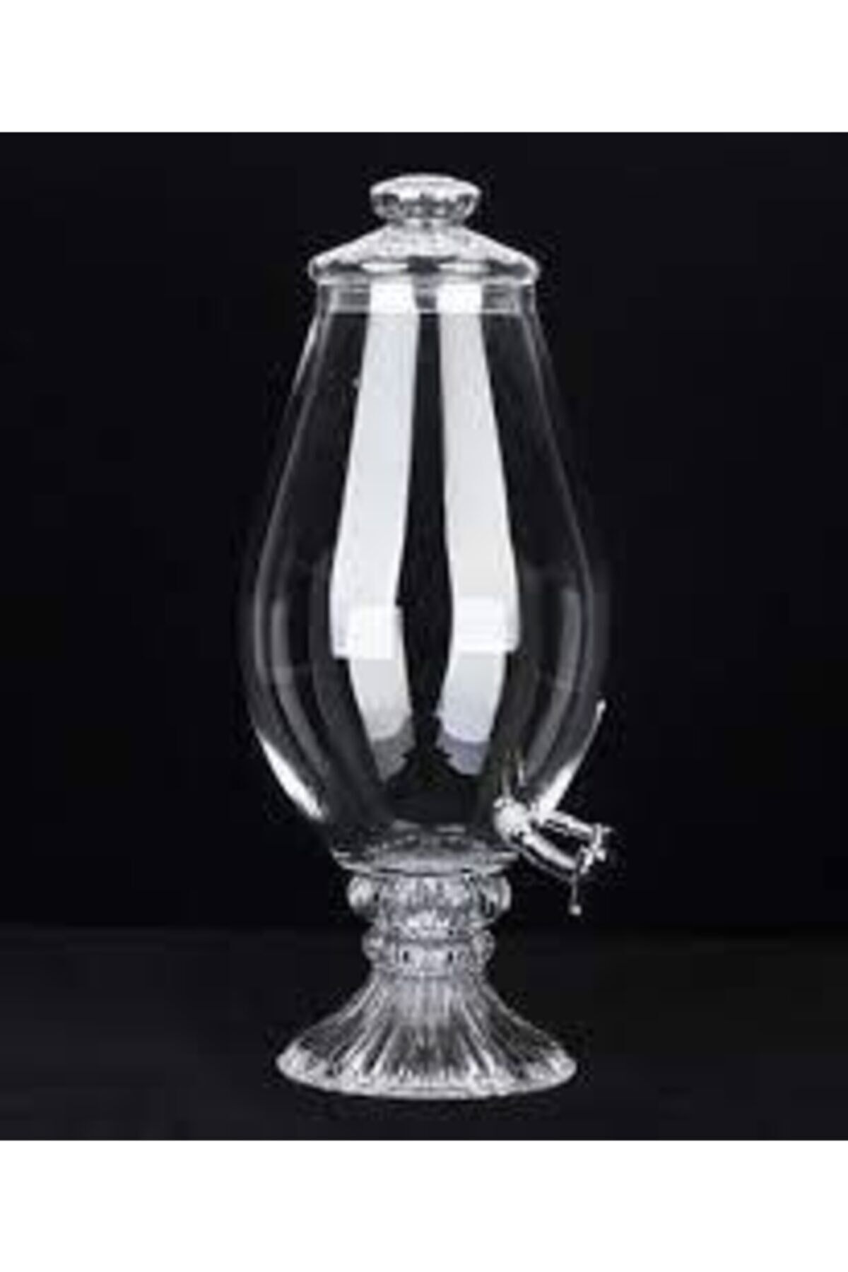 Cam Damacana Oval Su Sebili 5,4lt Cam Şerbetlik