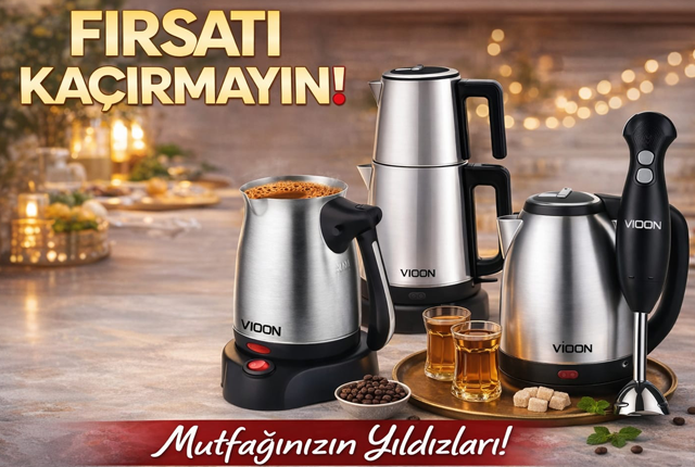 Lider Foam Elektrikli Çelik Cezve