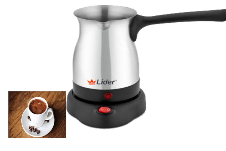 Lider Foam Elektrikli Çelik Cezve