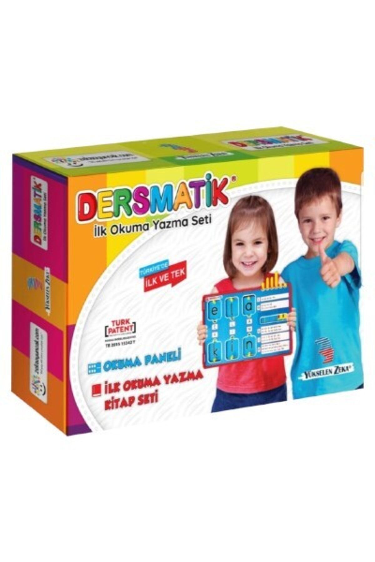 Dersmatik - Okumayı Öğreten Oyuncak (patentli Ürün) Okul Öncesi Evde Etkinlik Seti