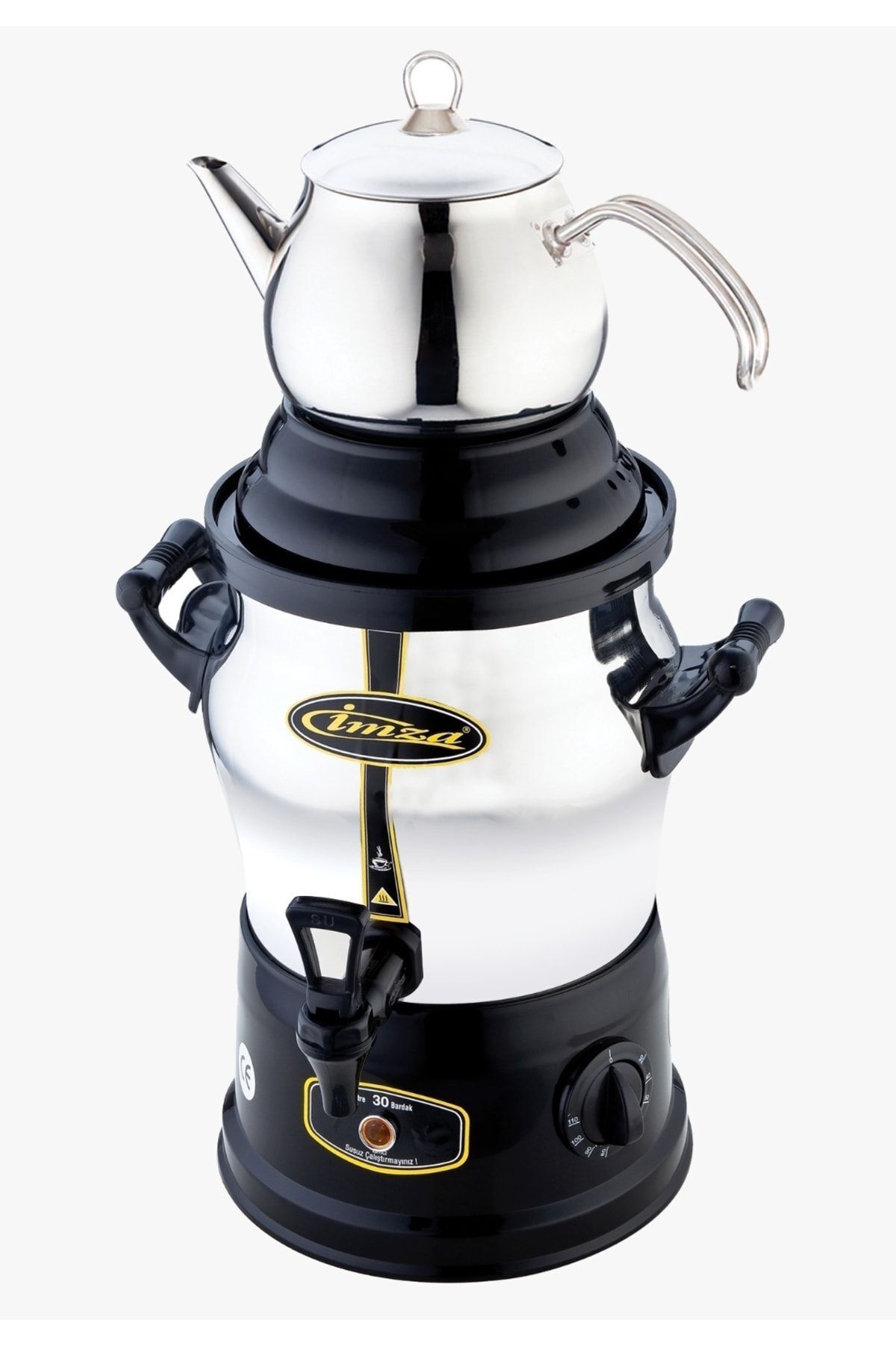 İmza 30 Bardak 4 lt Semaver Çay Makinesi