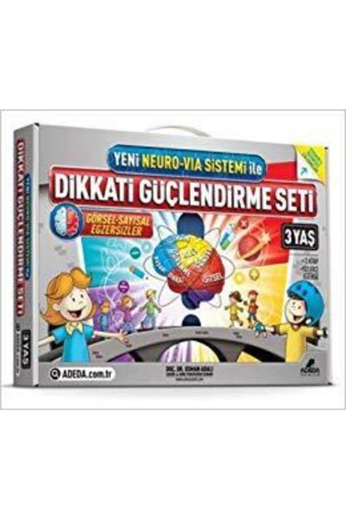 Dikkati Güçlendirme Seti 3 Yaş - Yeni Neoro - Via Sistemi Ile