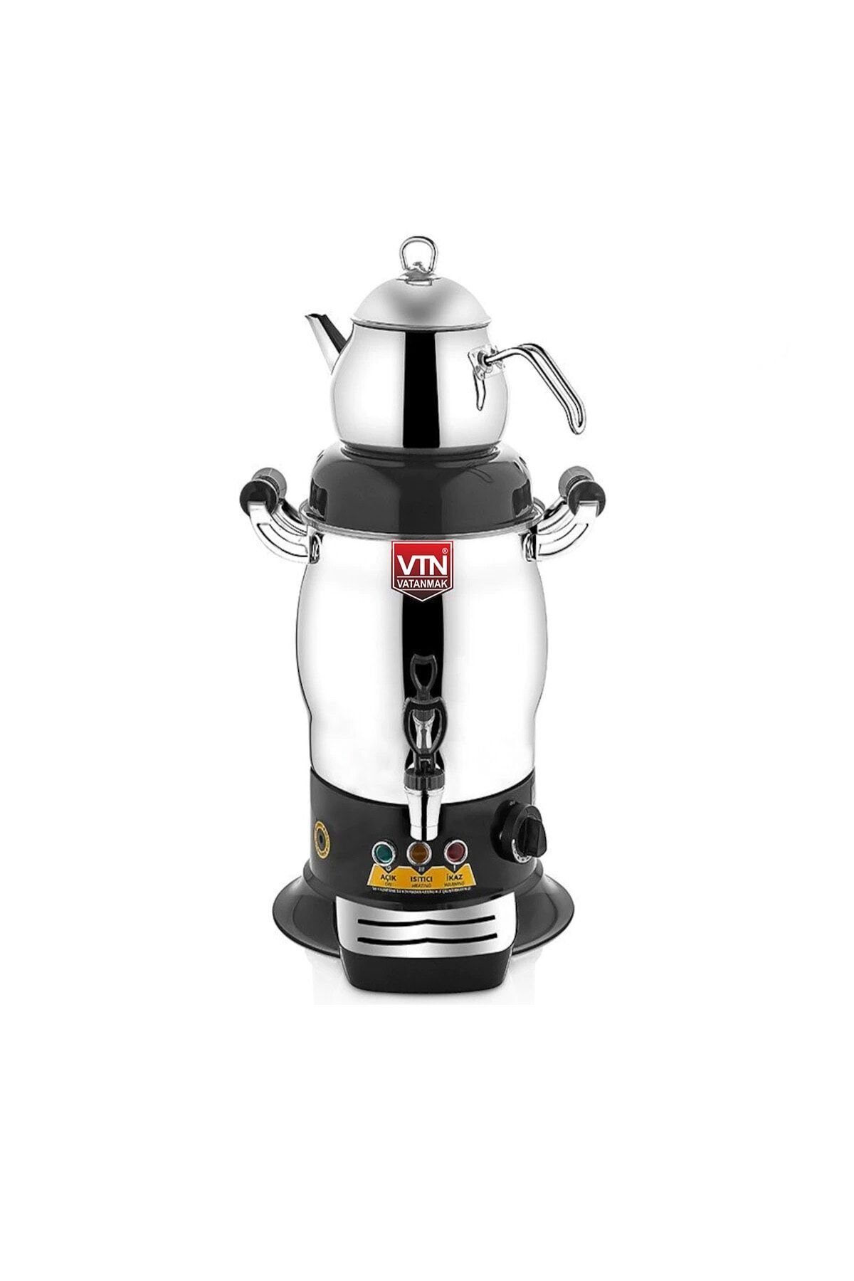 Mini Tek Demlikli Elektrikli Çay Semaveri 5 lt