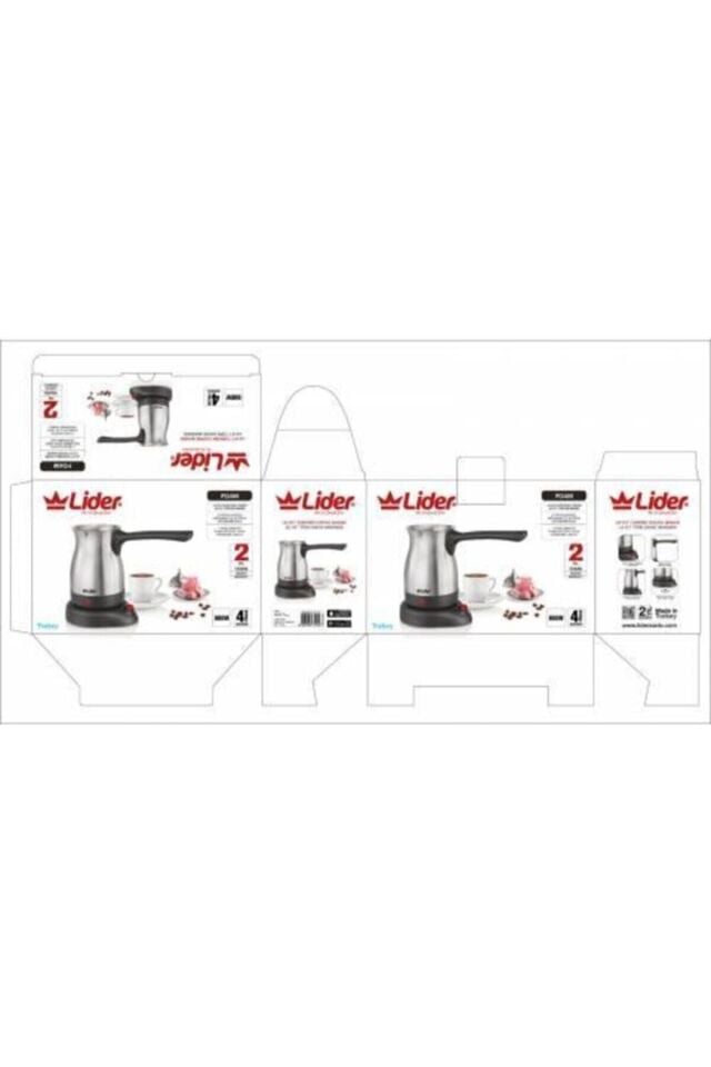 Lider Lk-317 Foam Elektrikli Çelik Cezve