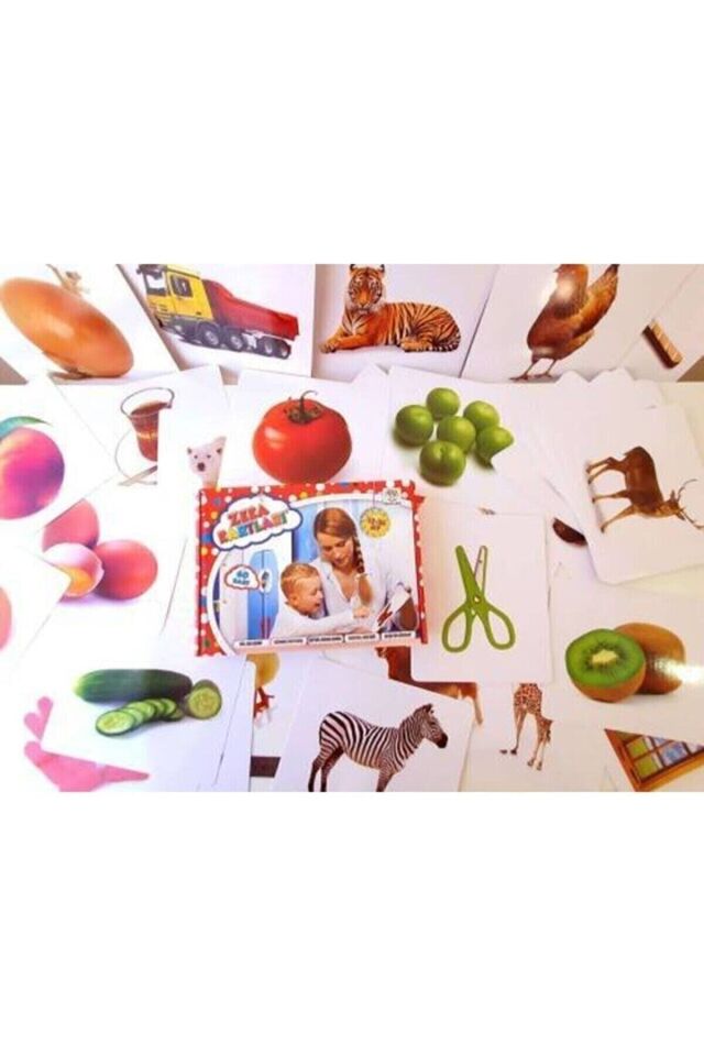 12-36 Ay Bebek Zeka Kartları (Dil Gelişimi, Işitsel Dikkat, Sosyal Beceri, Görme Duyusu)