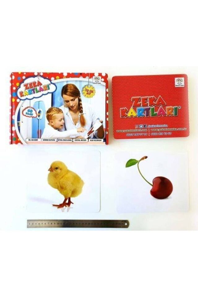 12-36 Ay Bebek Zeka Kartları (Dil Gelişimi, Işitsel Dikkat, Sosyal Beceri, Görme Duyusu)