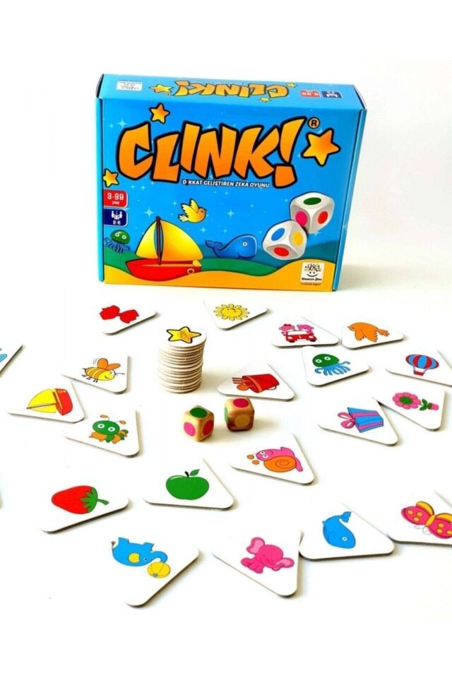 3+yaş Clink-yükselen Zeka-dikkat Geliştiren Zeka Oyunu