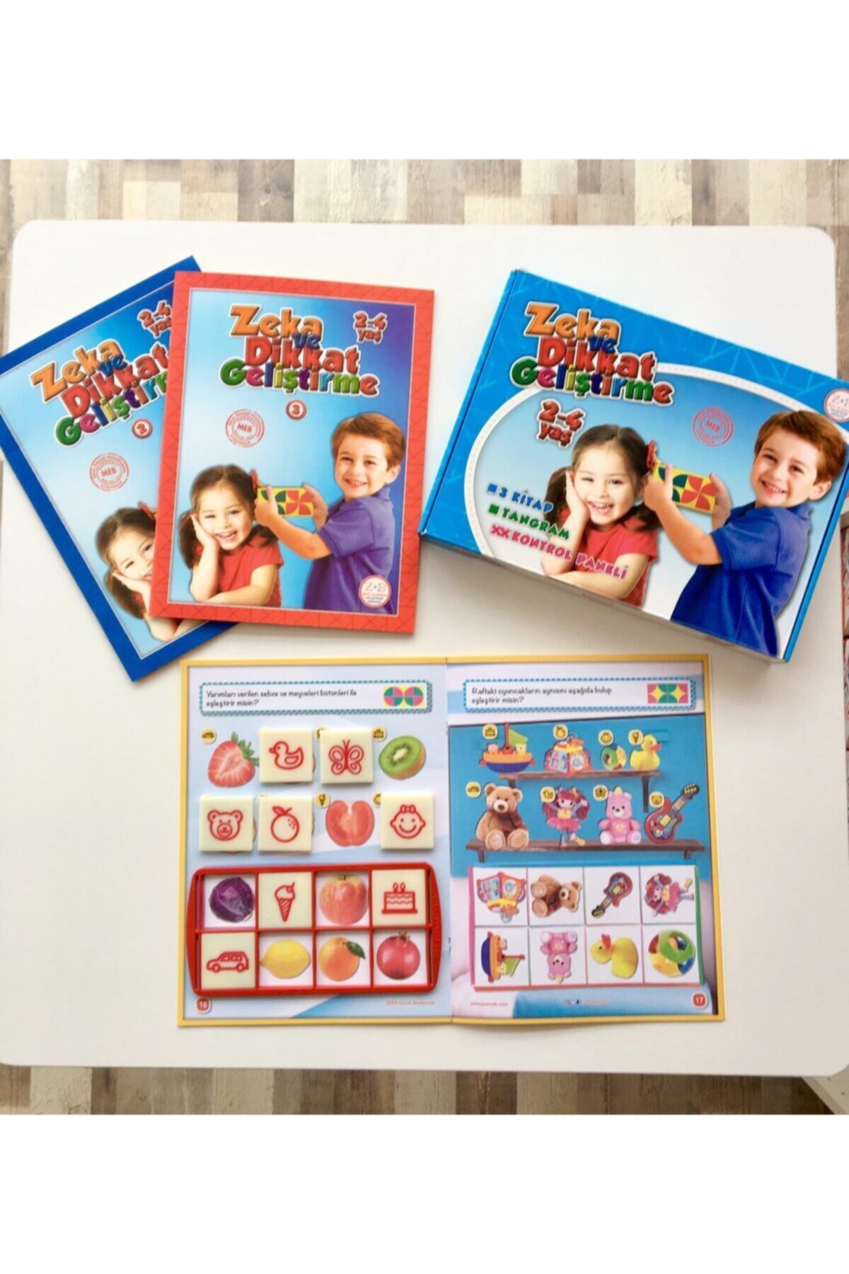 Zeka Ve Dikkat Geliştirme Seti 2-4yaş