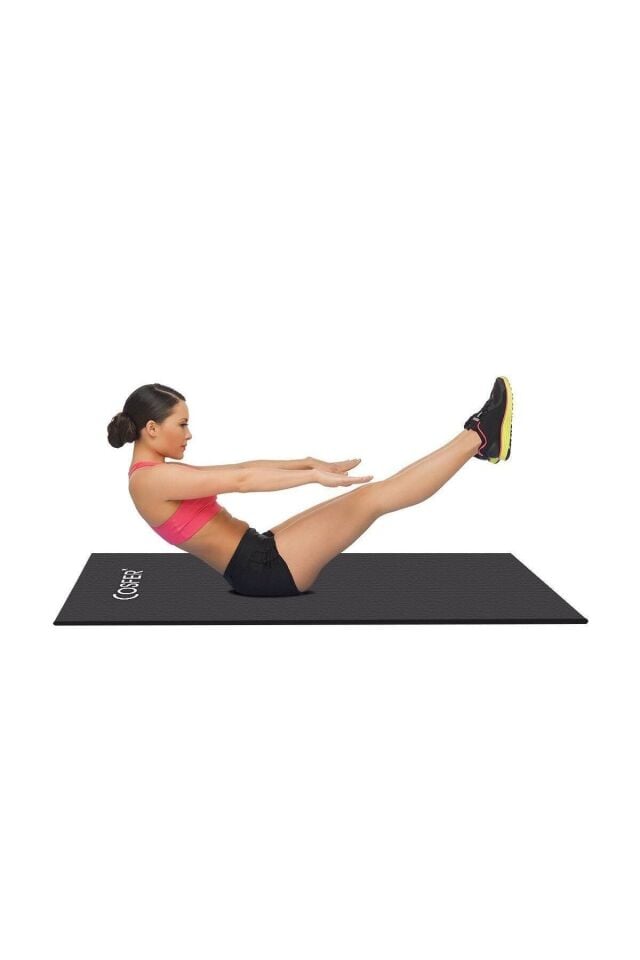 Cosfer Siyah Yoga Matı 62 cm x 183 cm