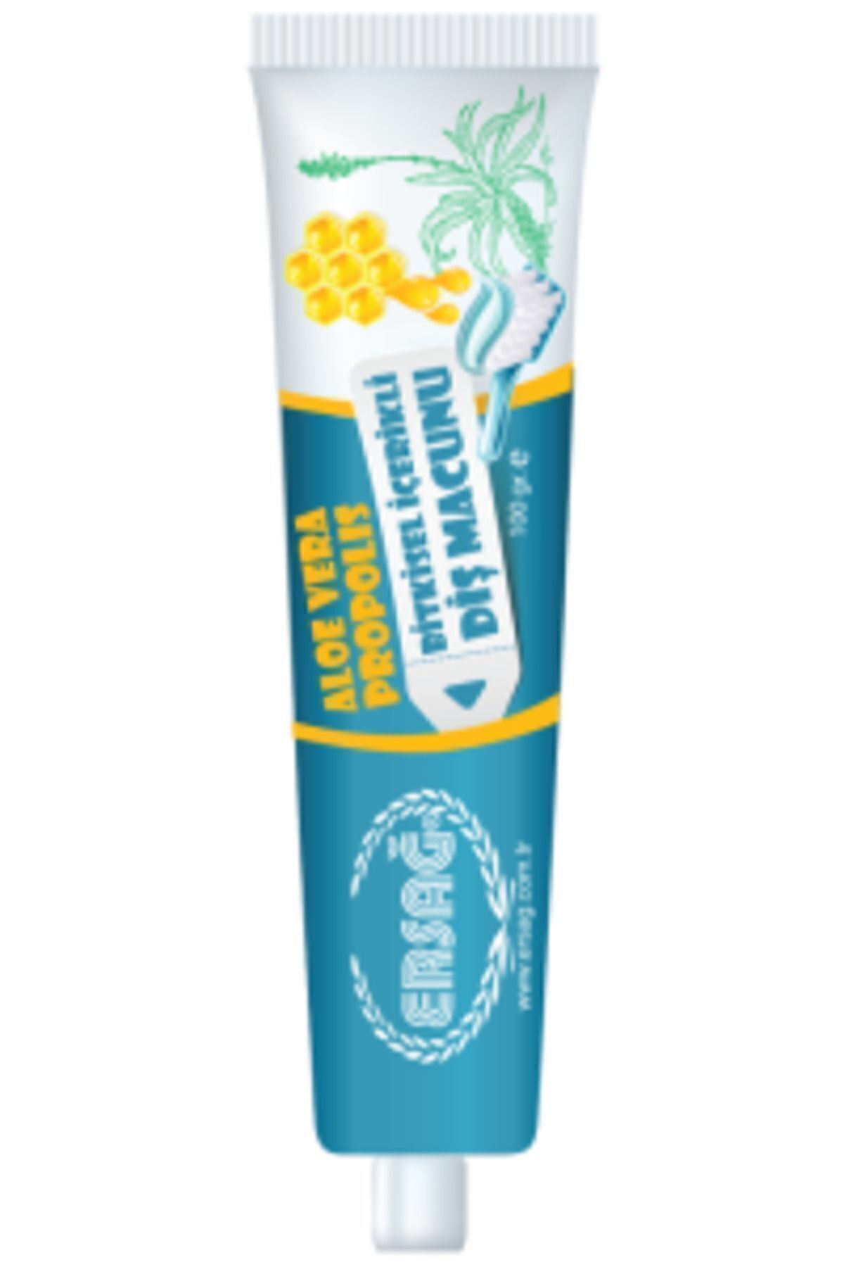 Ersağ Diş Macunu 100 ml Aloe Vera Ve Propolisli