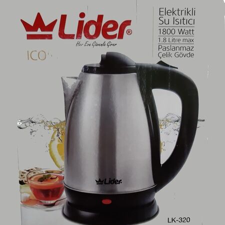 Lider LK-90/91 Icon 1.8 lt Çelik Kettle