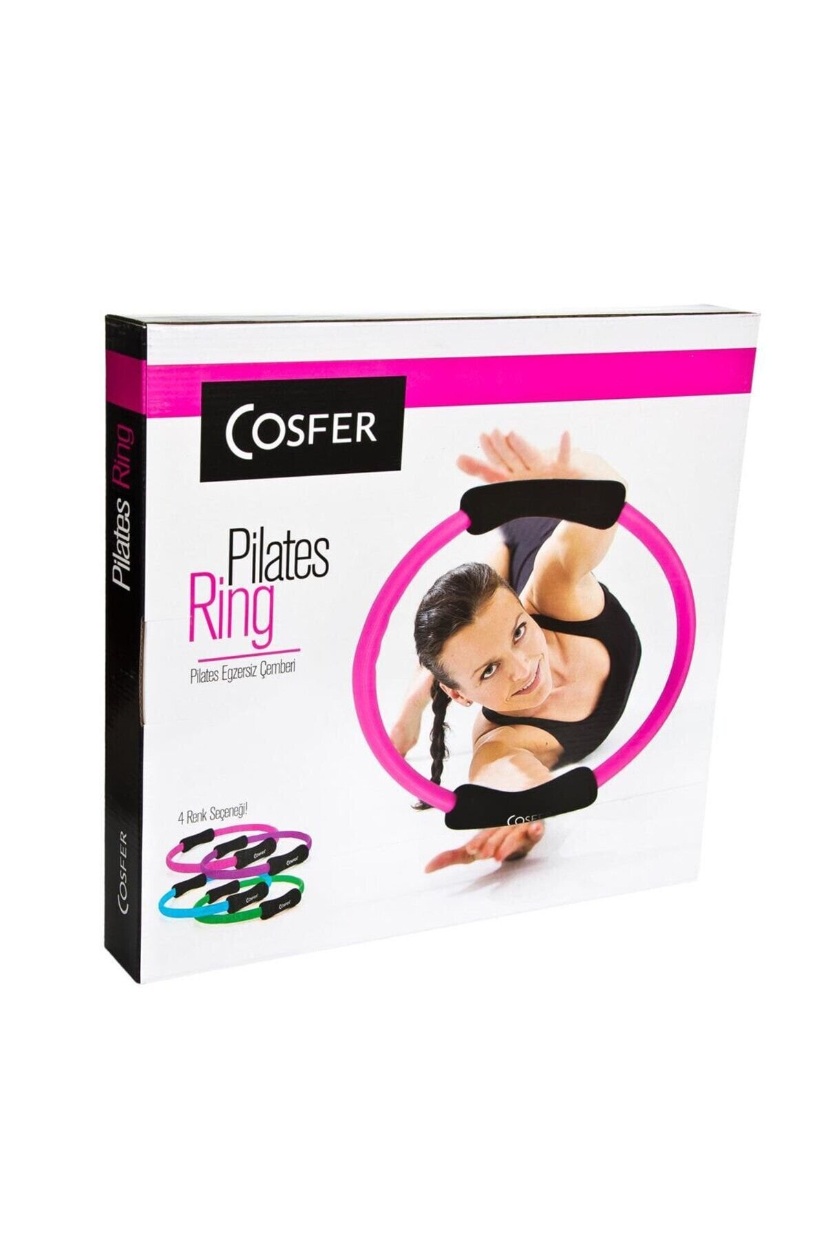 Cosfer Mor Sünger Pilates Çemberi 38cm