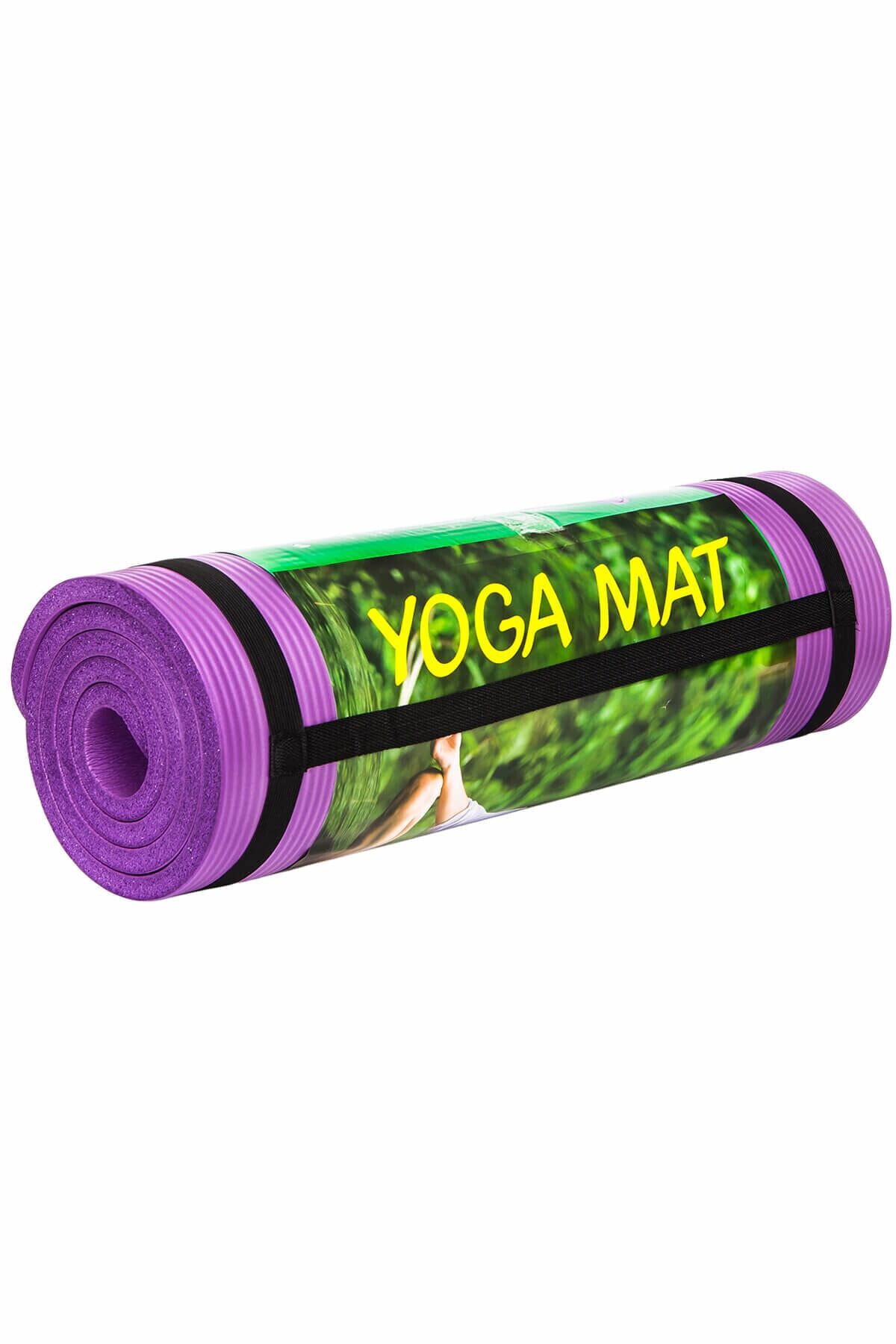 Cosfer 15MM-MR Pilates Matı 15 mm Silikon - Mor