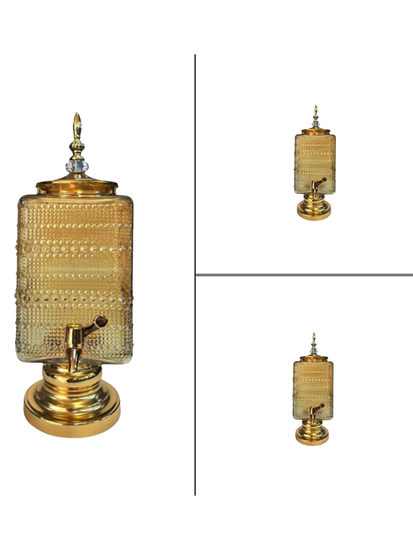 Çifçiler Cam Sebil Şerbetlik-Cam Damacana 3t