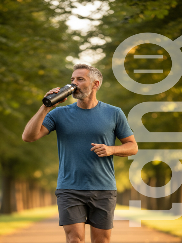 TanQ Ömür Boyu Garantili Active Paslanmaz Çelik Termos Titan Black 600ML