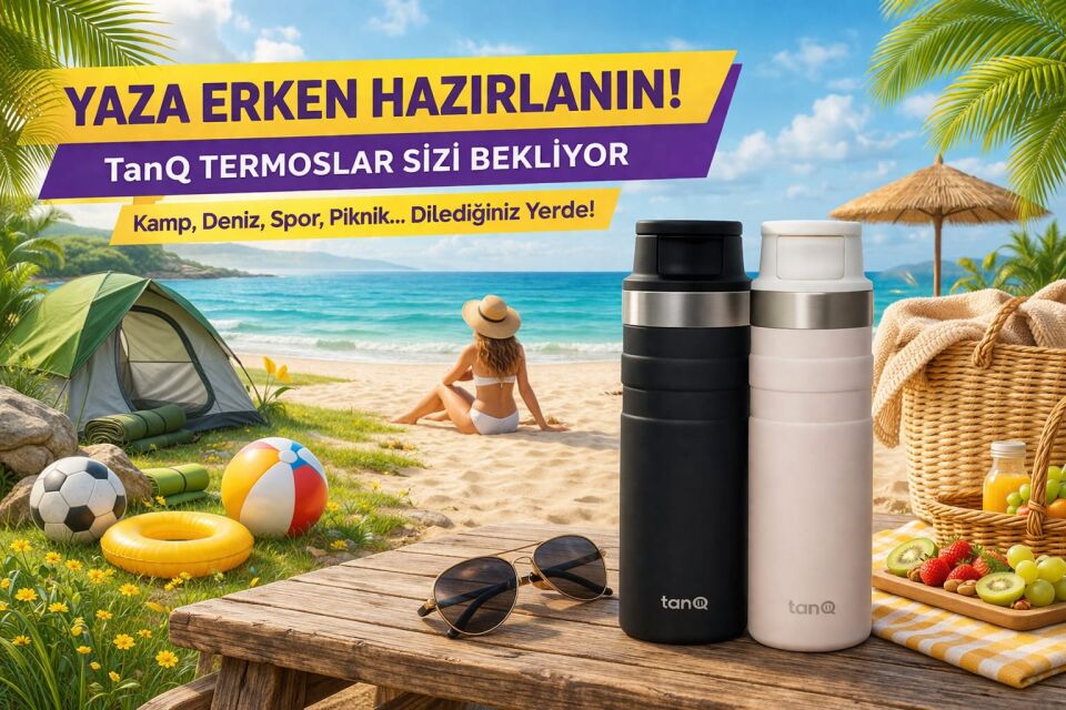 TanQ Ömür Boyu Garantili Active Paslanmaz Çelik Termos Sweet Dreams 350 ML